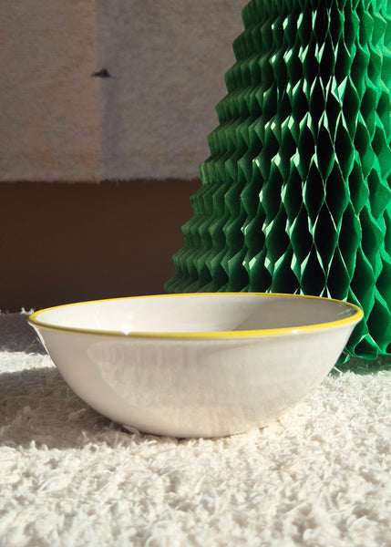 PLAT CREUX 19 cm - Amarillo