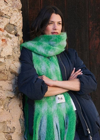 Bufanda - Mohair & Wool - Pata de Gallo - Coming soon