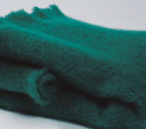 Blanket Green - Mohair