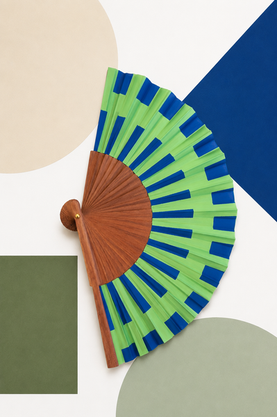 Natural Hand Fan | Garden