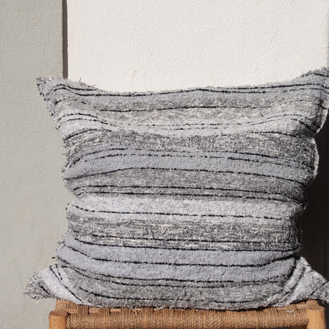 Housse de pouf S | Aline noir 