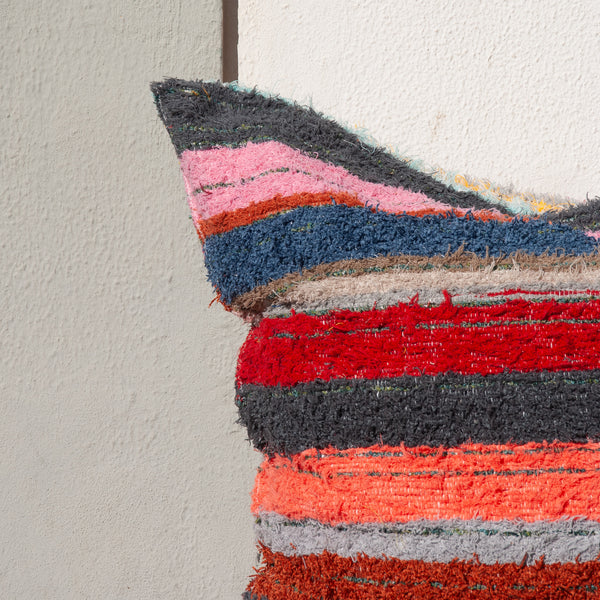 Housse de pouf S | Aline noir 