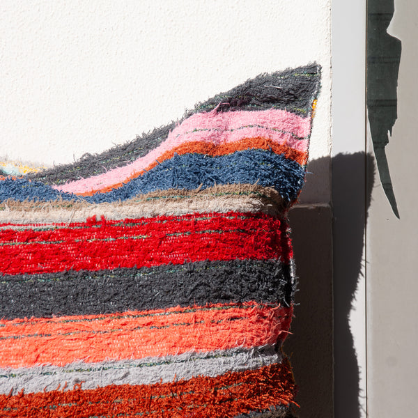 Housse de pouf S | Aline noir 