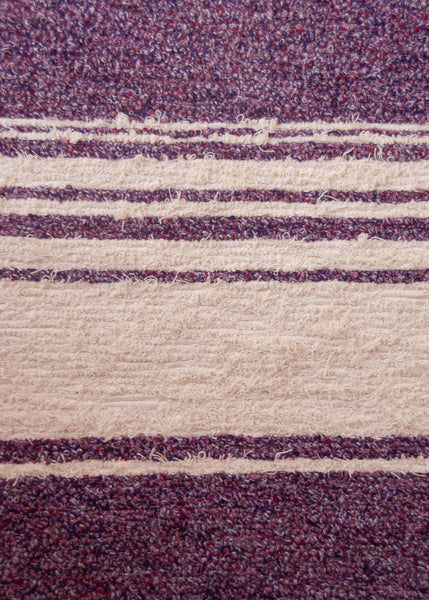 Purple & White | 40 x 60