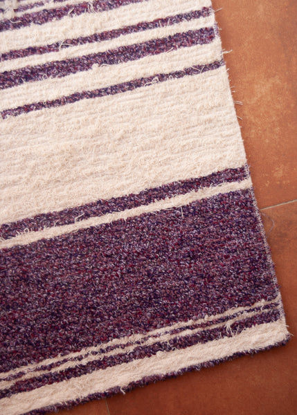 Purple & White | 40 x 60