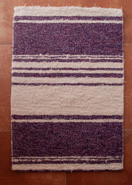 Purple & White | 40 x 60