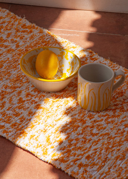 Yellow & White | 40 x 60