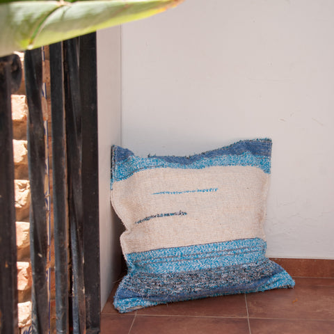 Housse de coussin L | Bleu 