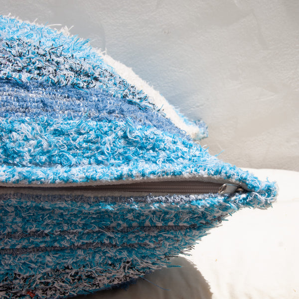 Housse de coussin L | Bleu 