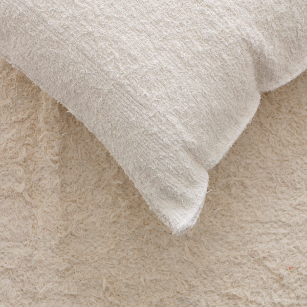 Pouf cover XL | Tarifa off white