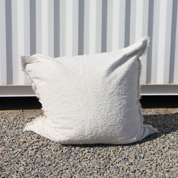 Pouf cover XL | Tarifa off white