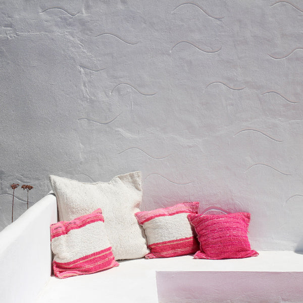 Pouf cover S | Tarifa Off white