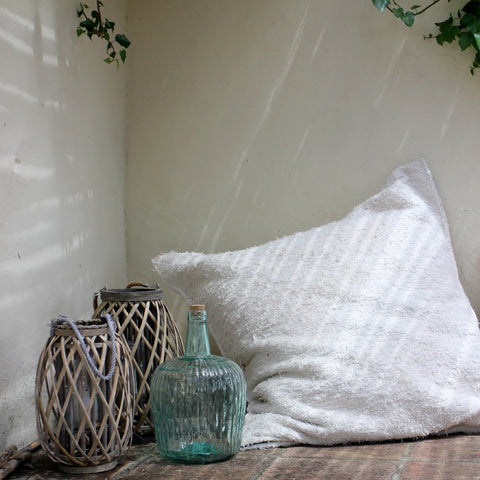 Pouf cover S | Tarifa Off white